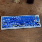 The Great Wave off Kanagawa 104+21 PBT Backlit Keycaps Set Cherry Profile for MX Switches Mechanical Gaming Keyboard